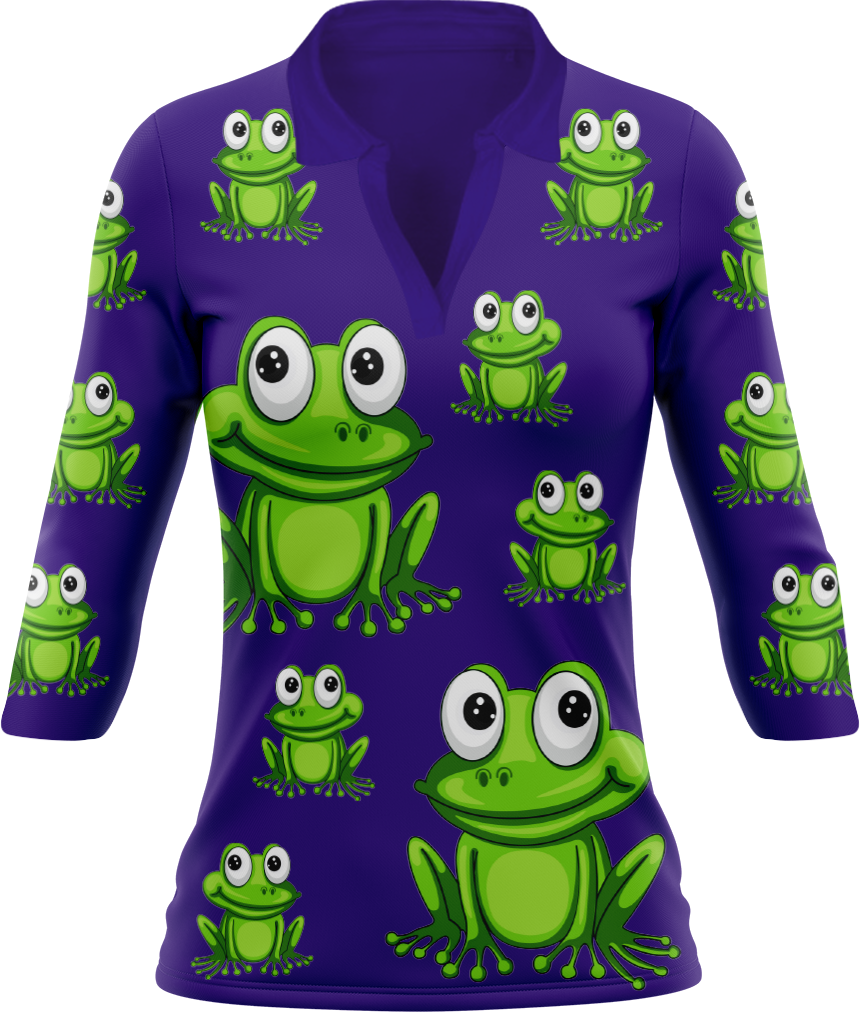 Freaky Frog Women's Polo
