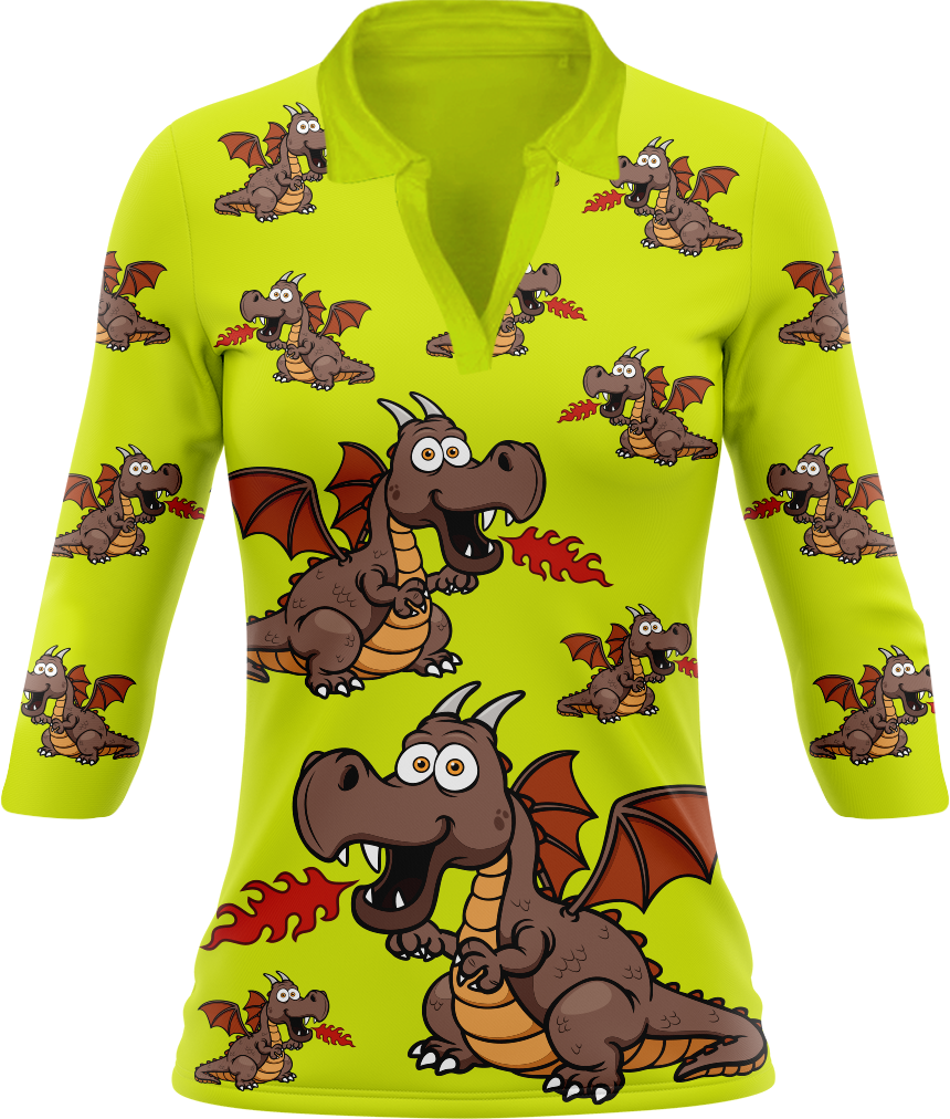 Dopey Dragon Women's Polo