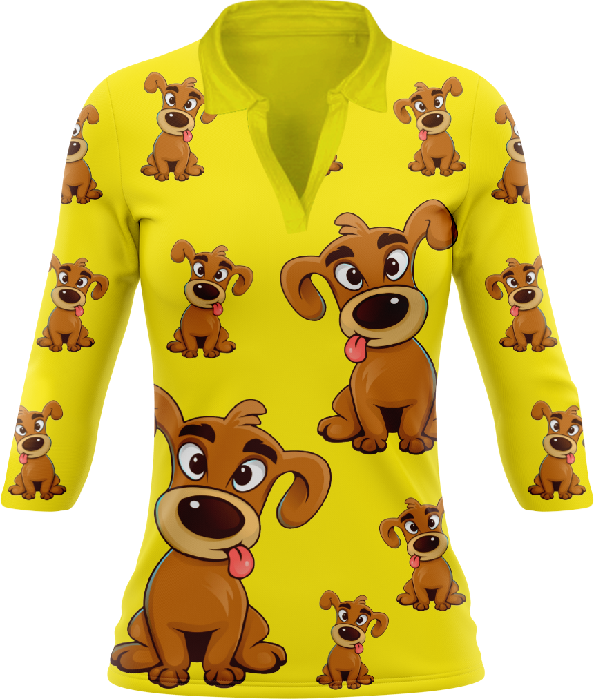 Goofy Woofy (Dog) Women's Polo