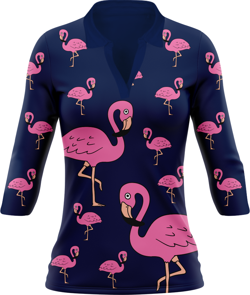 Flamingo Women's Polo