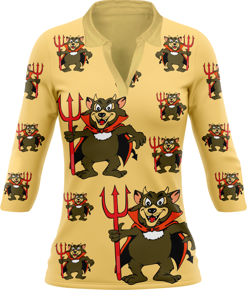 Devil Wears Fungear Women's Polo