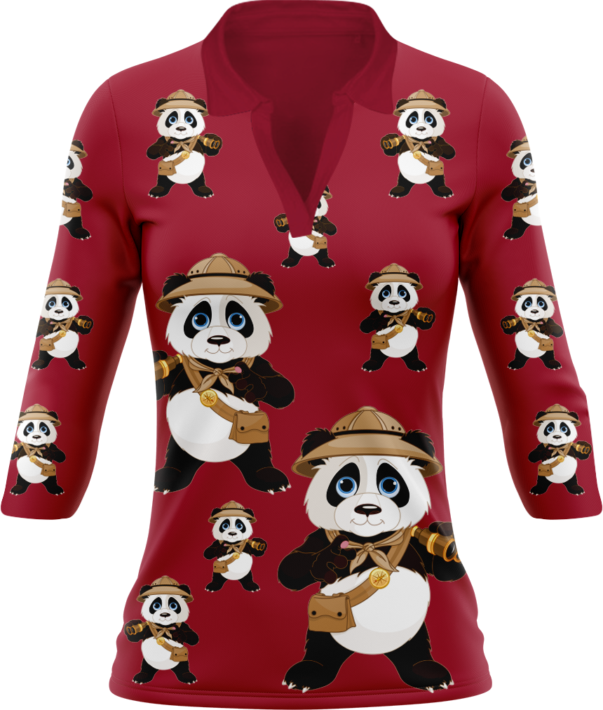 Explorer Panda Women's Polo