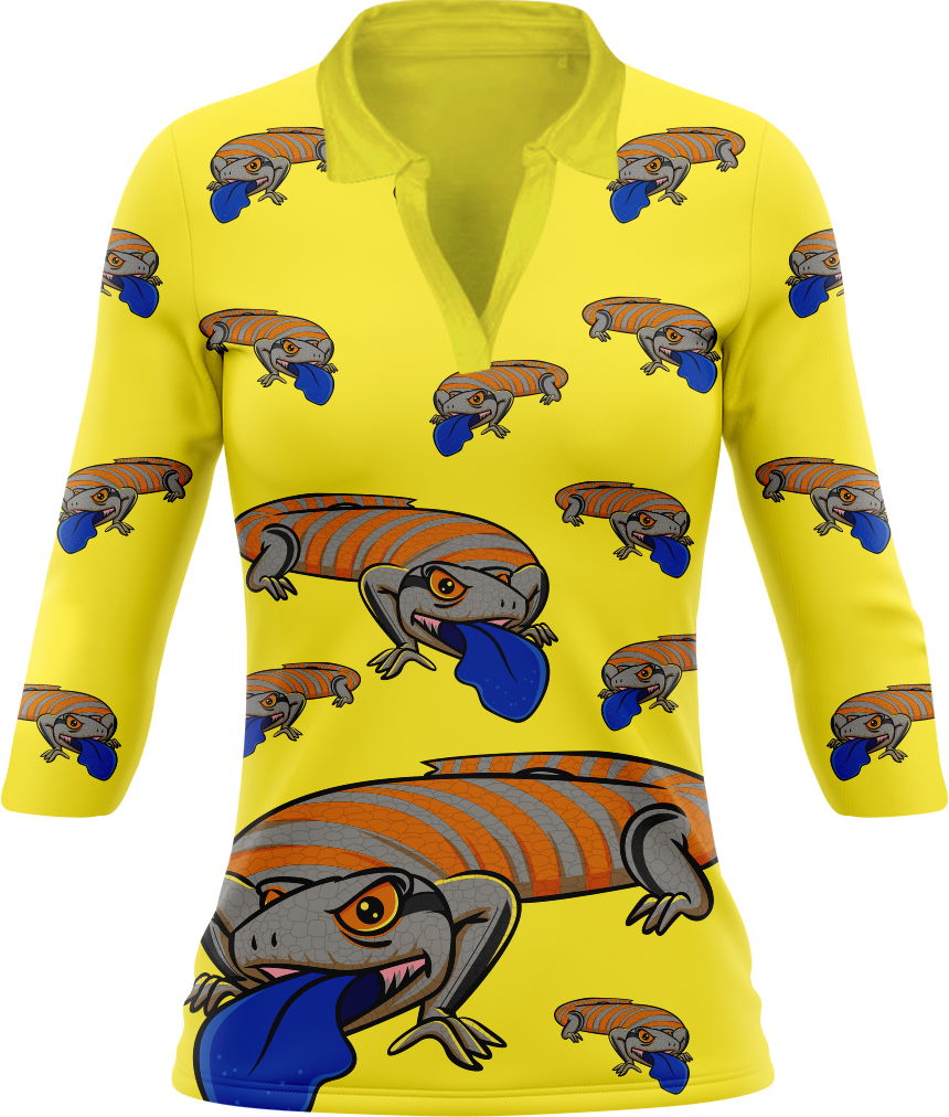 Bluey Lizard Women's Polo