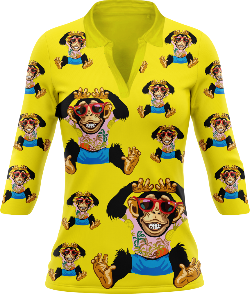 Cheeky Monkey Women's Polo
