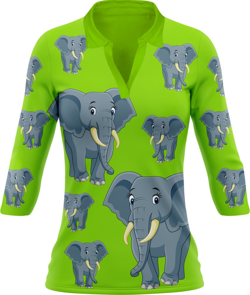 Ellie Elephant Women's Polo