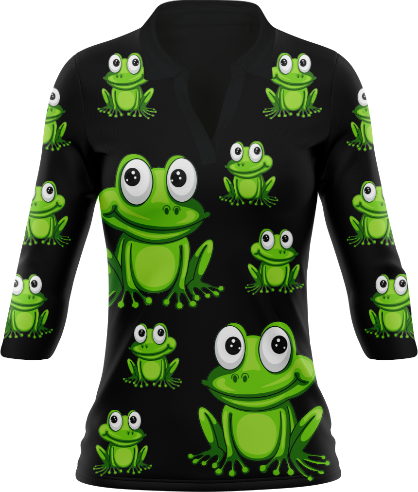 Freaky Frog Women's Polo
