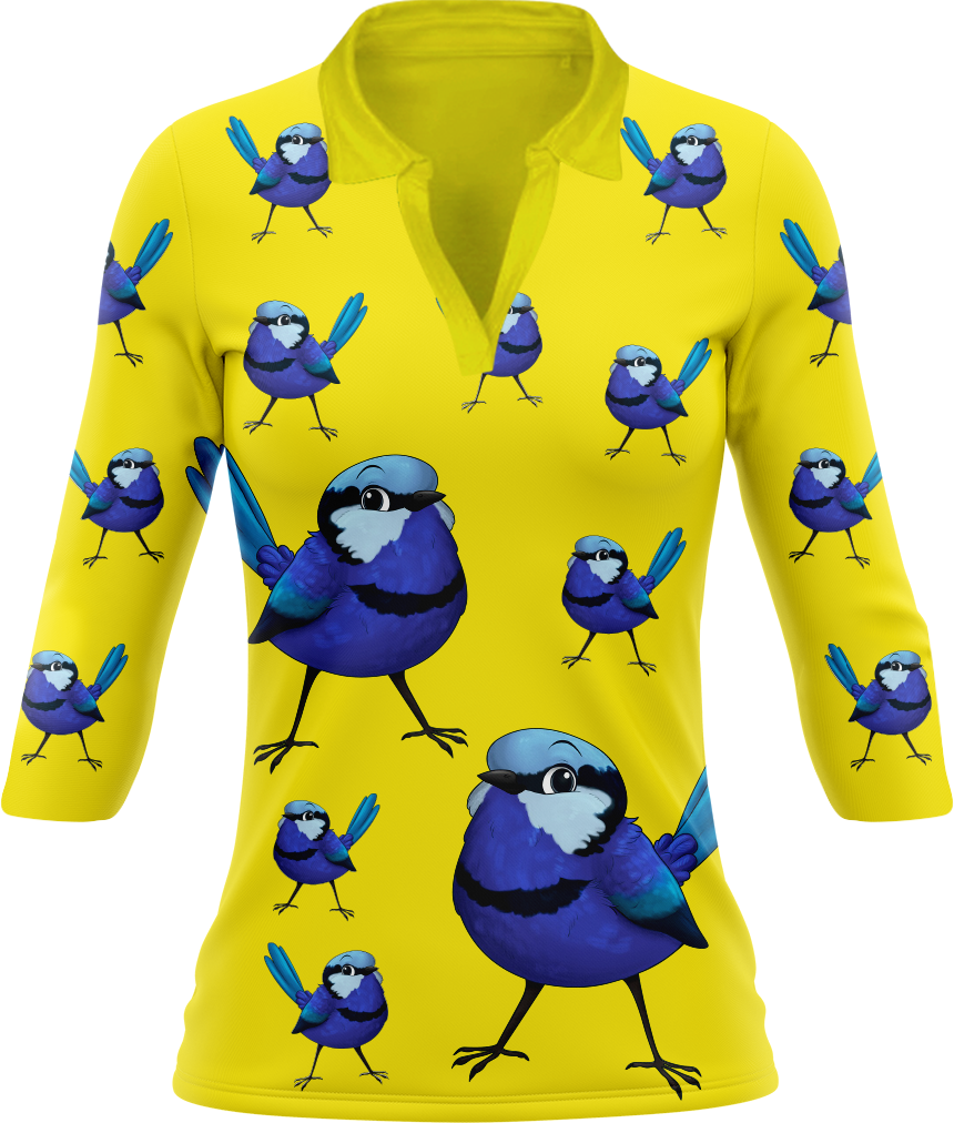 Blue Wren Women's Polo