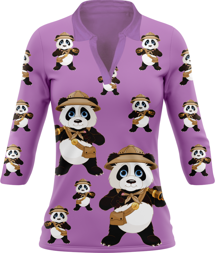 Explorer Panda Women's Polo