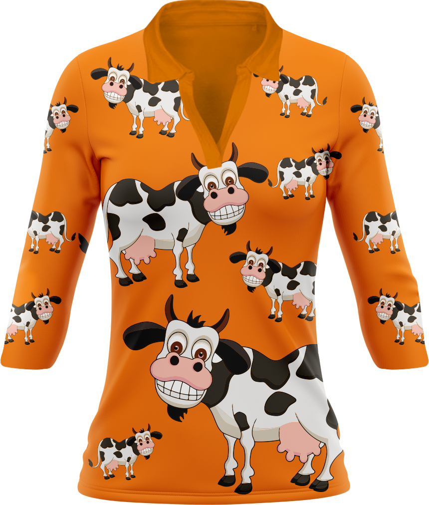 Fussy Cow Women's Polo