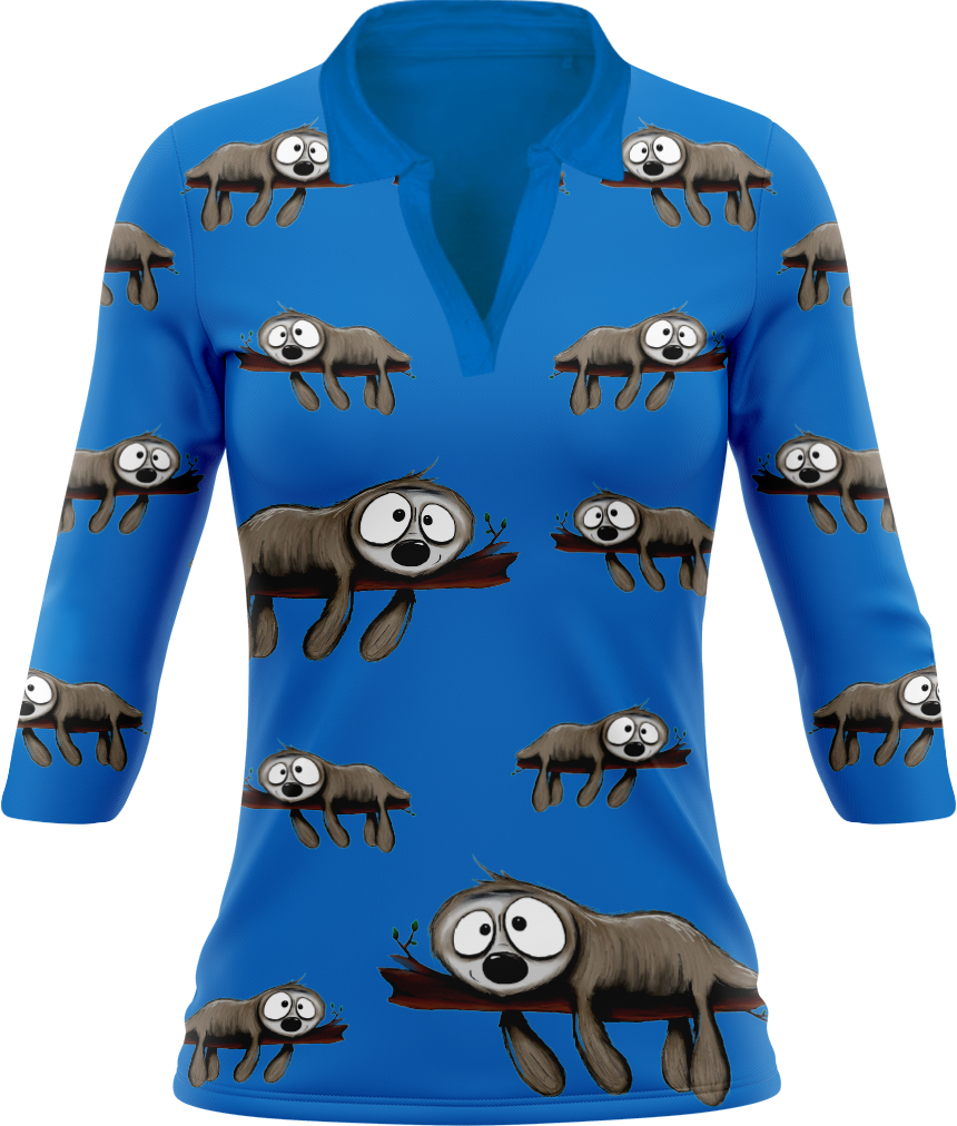 Snoozy Sloth Women's Polo