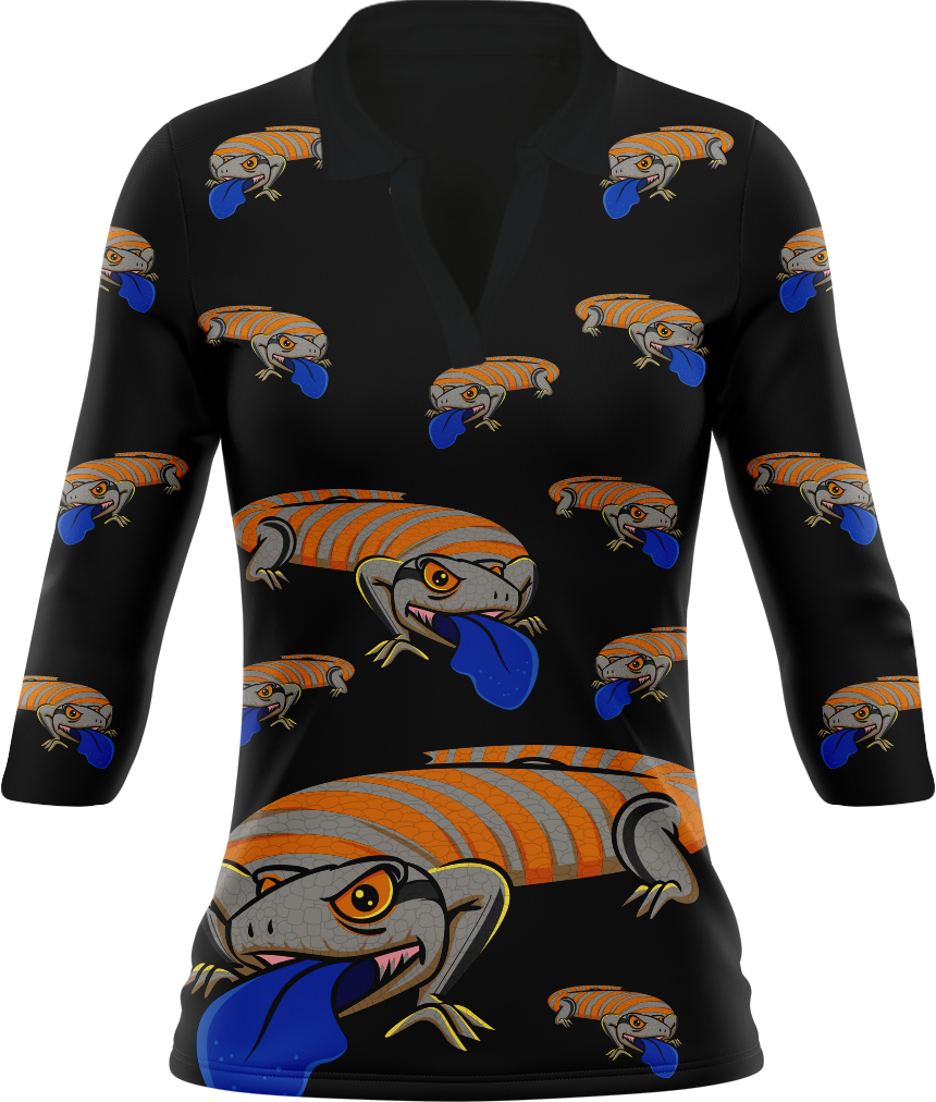 Bluey Lizard Women's Polo