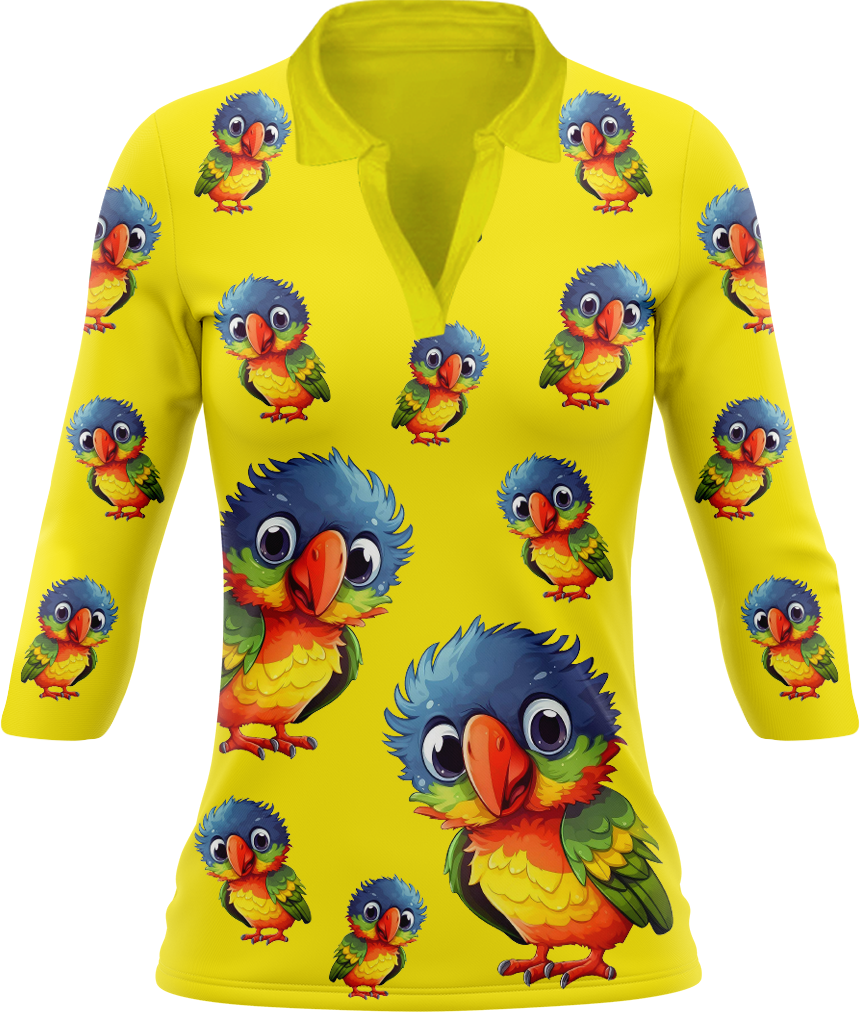 Rainbow Lorikeet Women's Polo