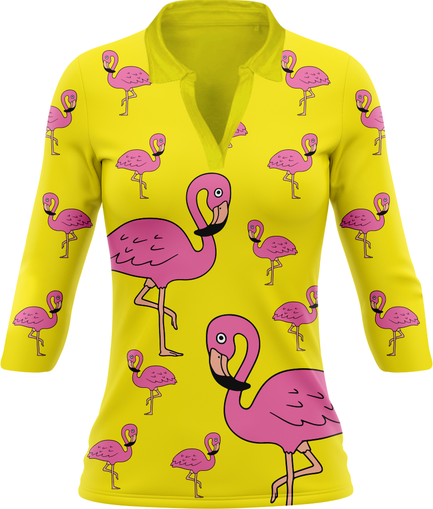 Flamingo Women's Polo