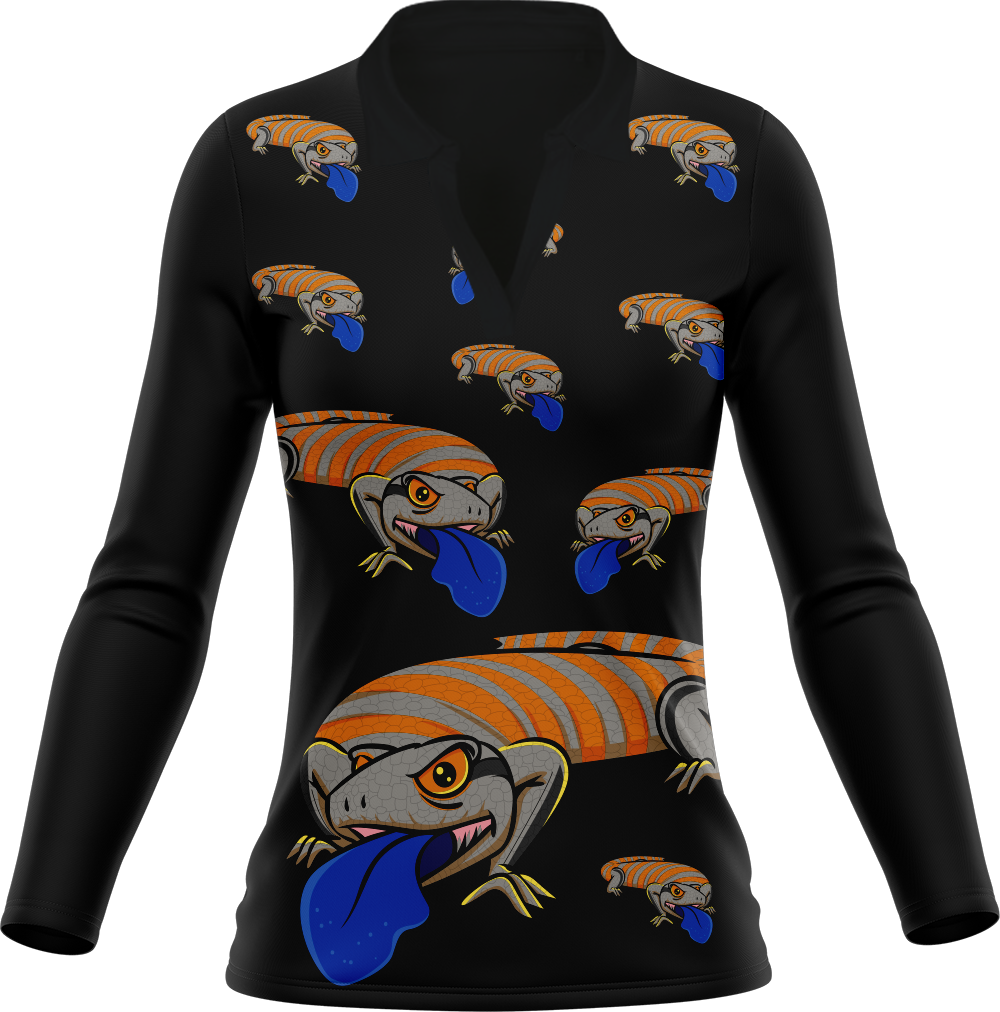 Bluey Lizard Women's Polo