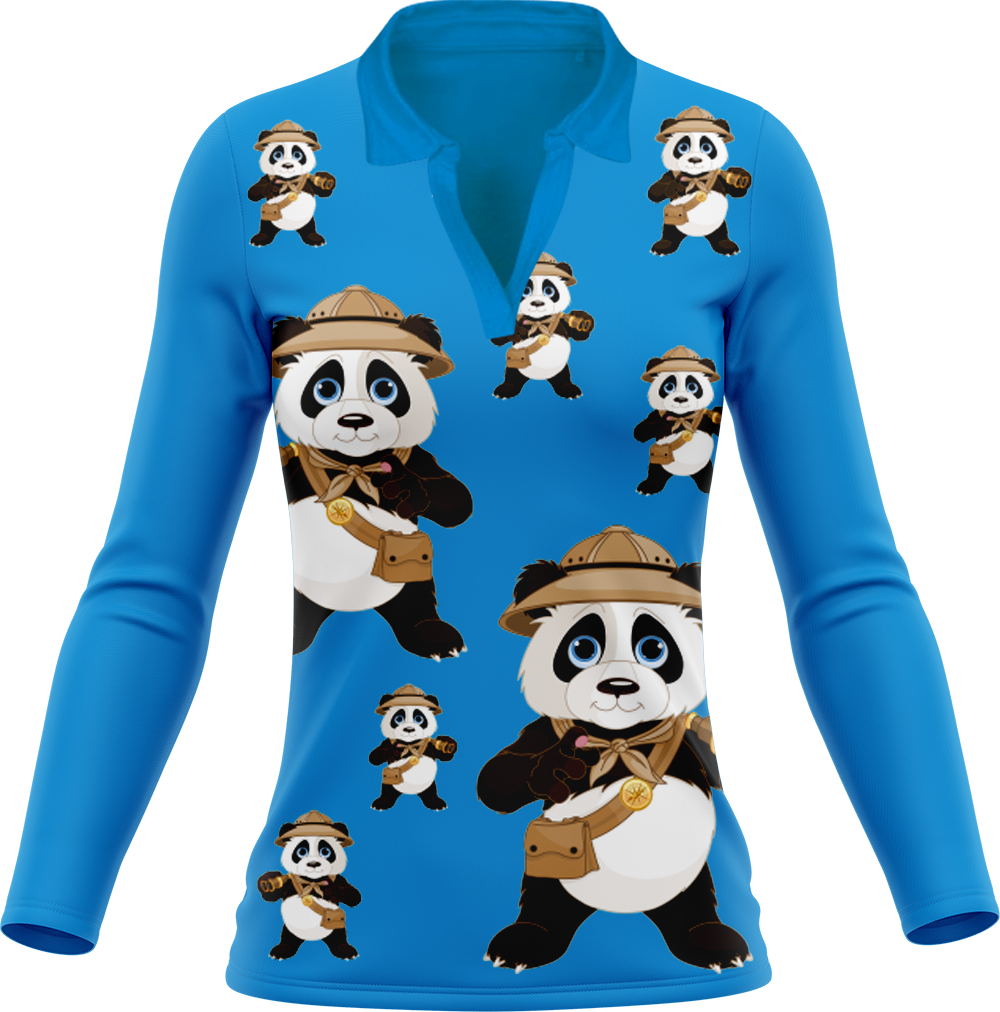 Explorer Panda Women's Polo