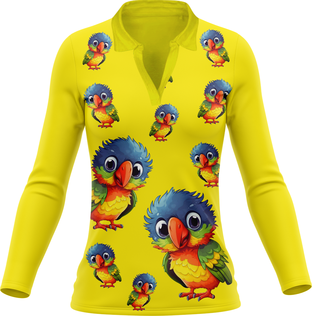 Rainbow Lorikeet Women's Polo