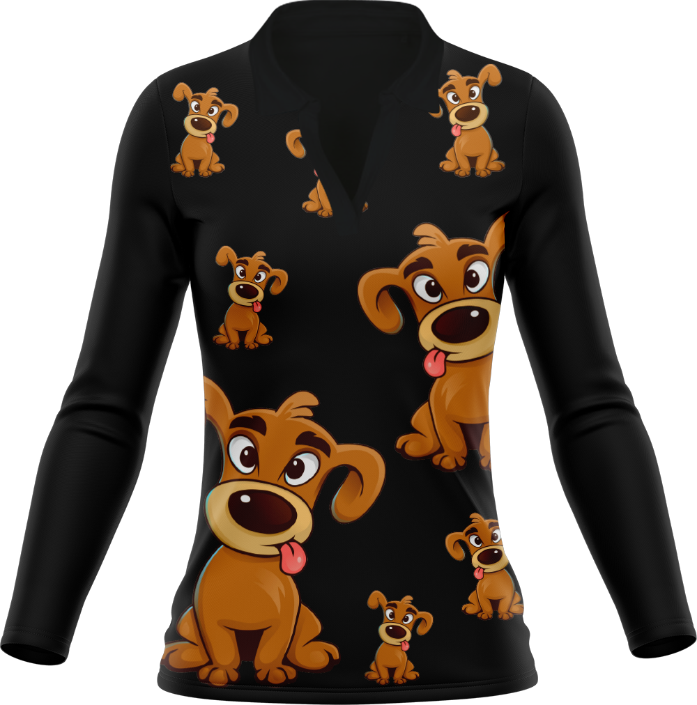 Goofy Woofy (Dog) Women's Polo