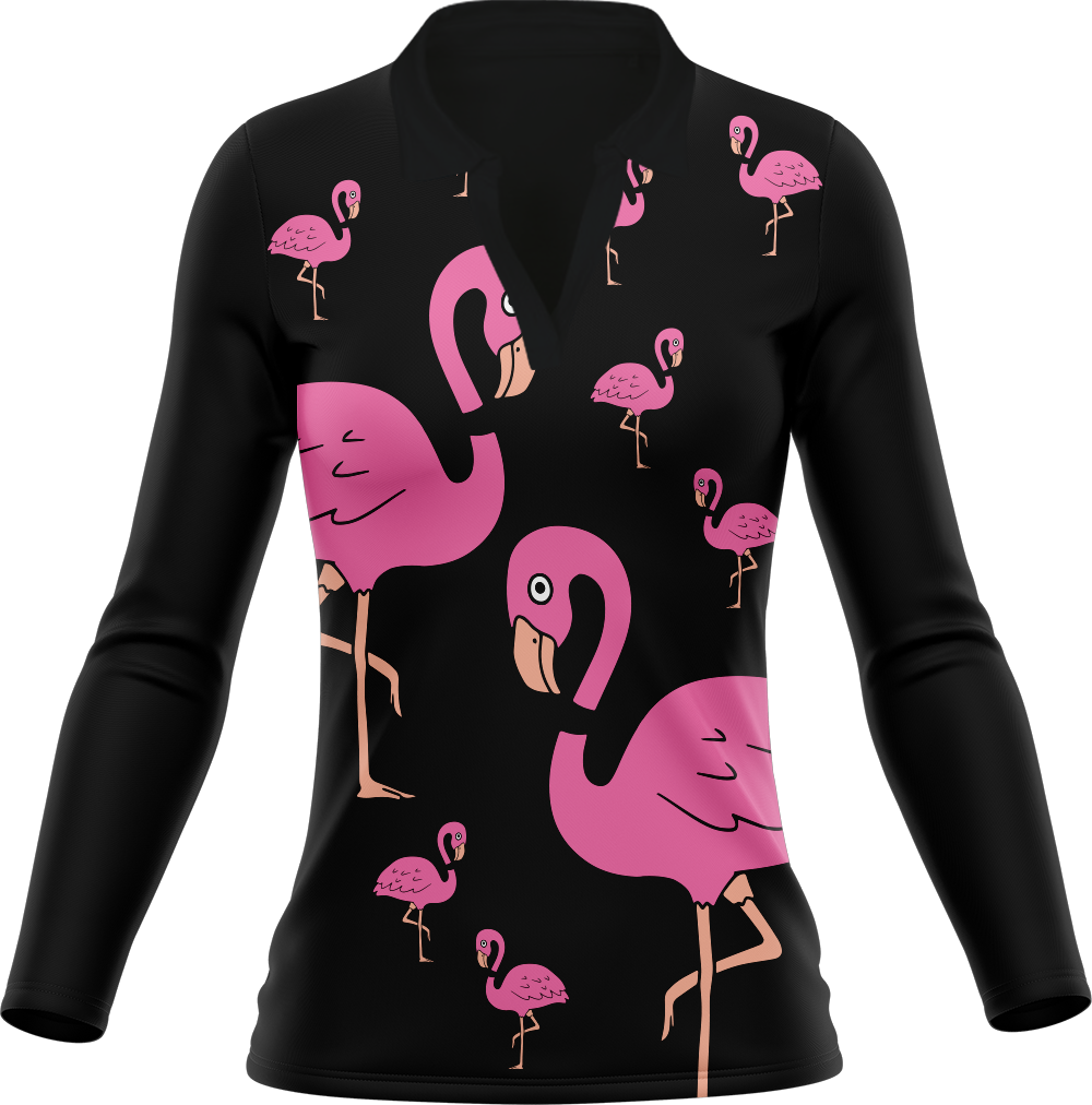 Flamingo Women's Polo
