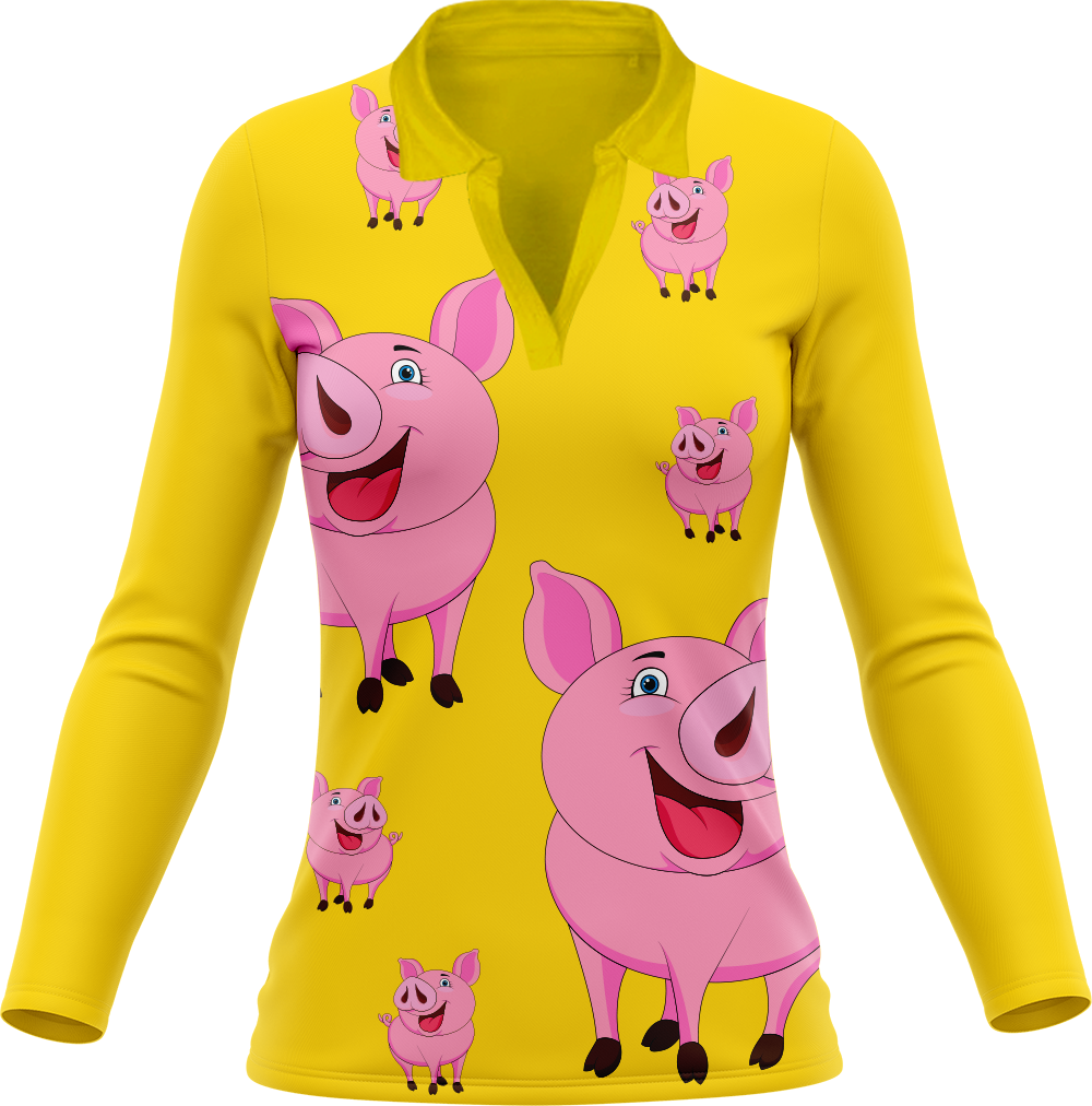 Percy Pig Women's Polo