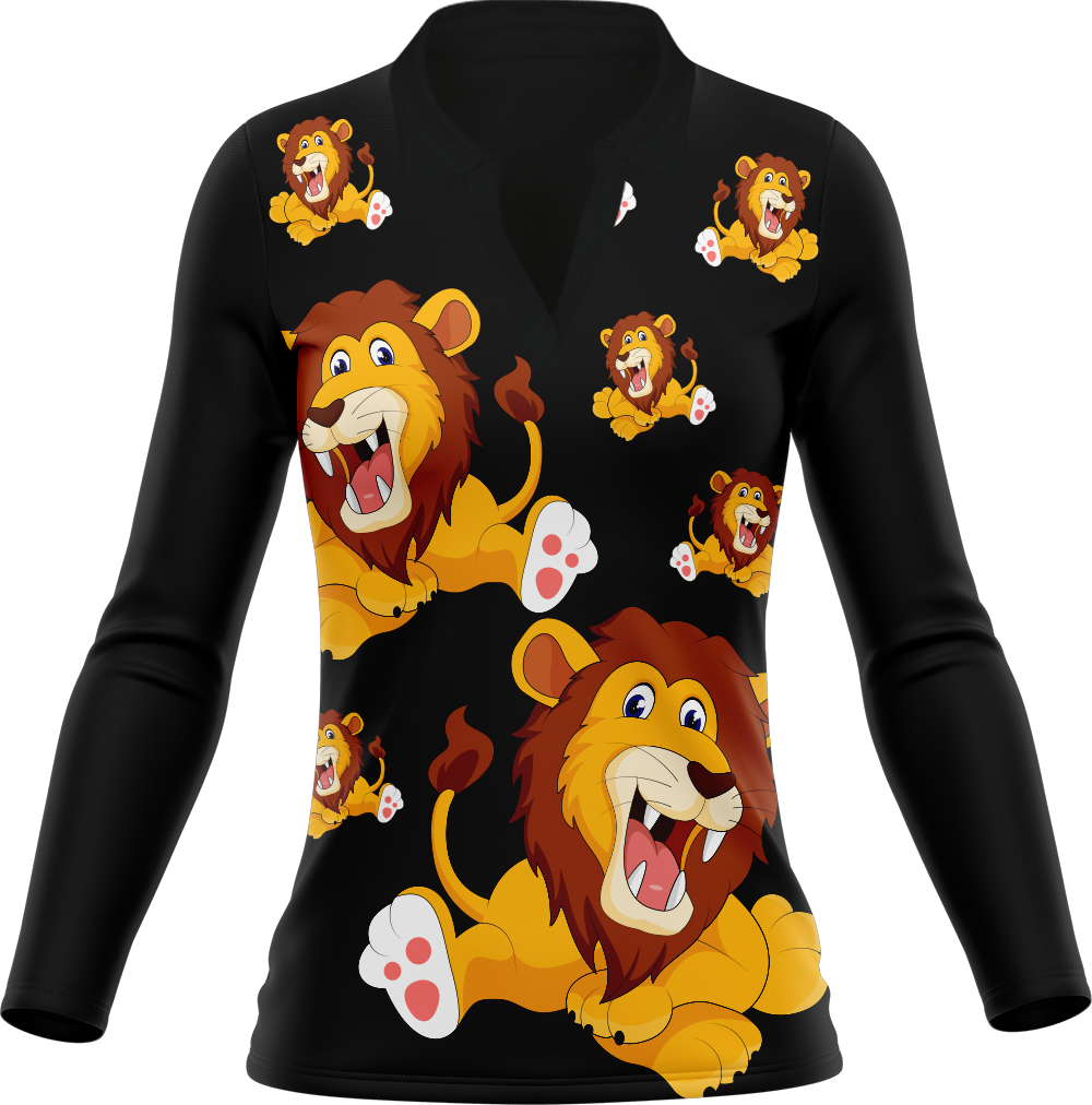 Leo Lion Women's Polo