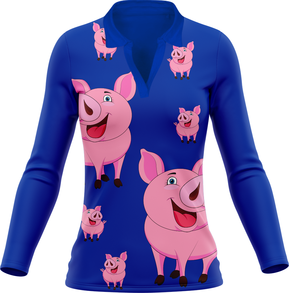 Percy Pig Women's Polo