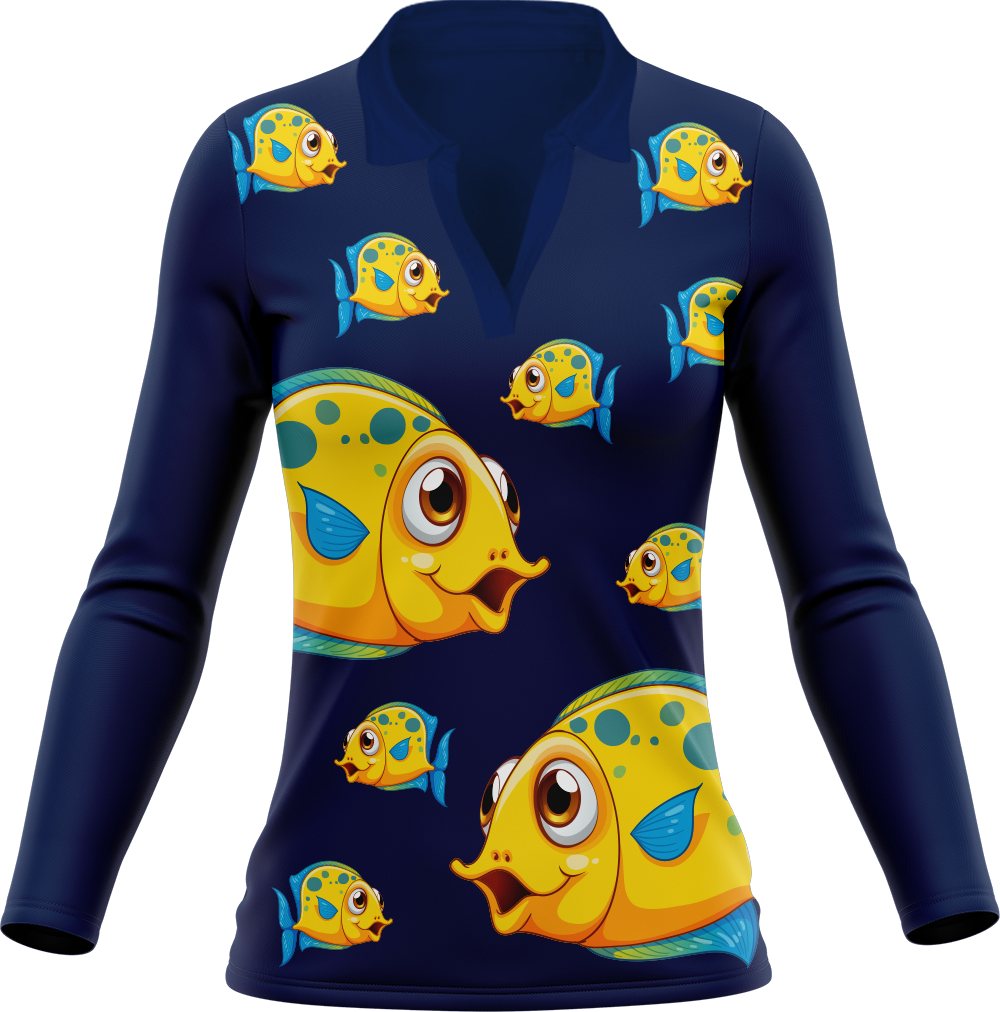 Fish out of water Women's Polo