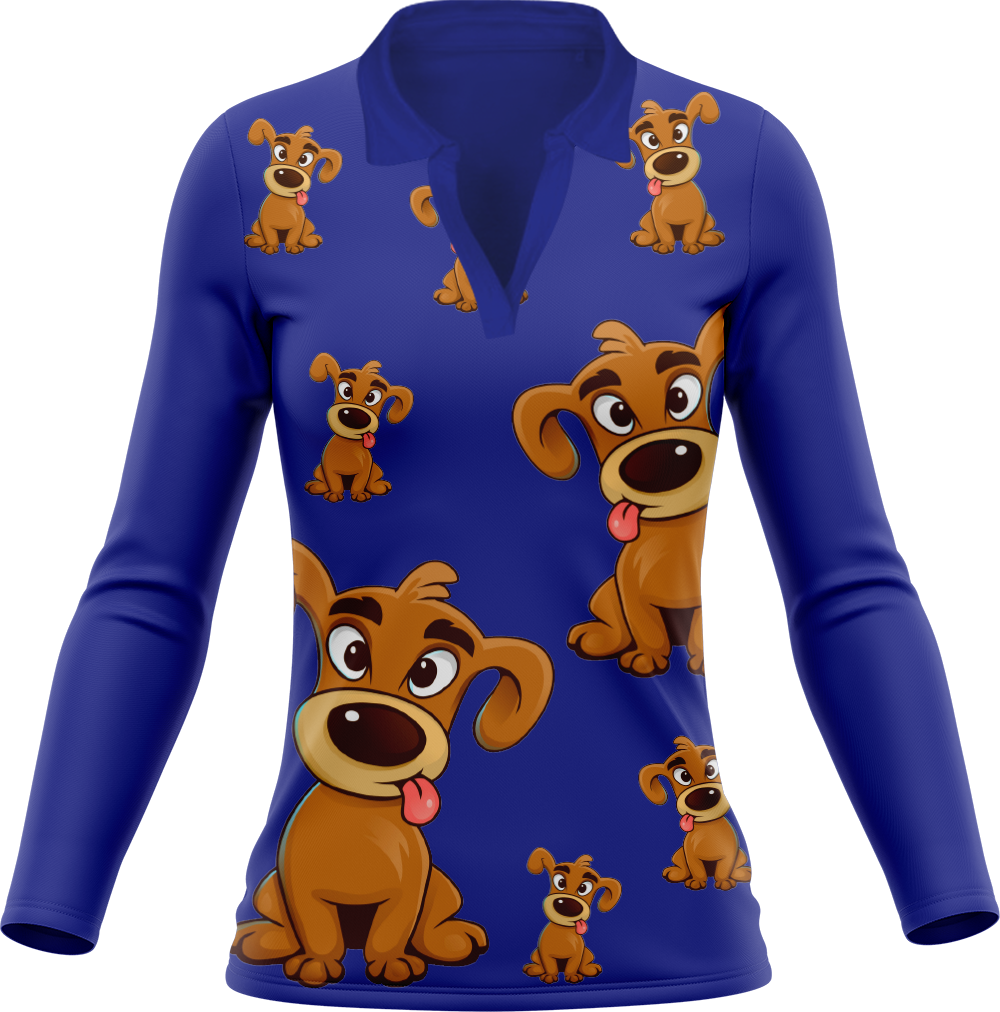 Goofy Woofy (Dog) Women's Polo
