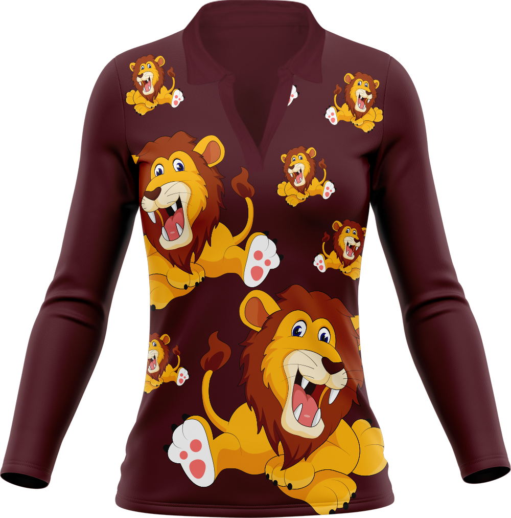 Leo Lion Women's Polo