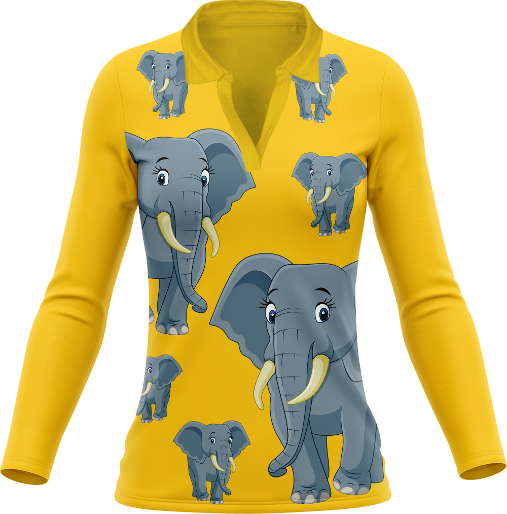 Ellie Elephant Women's Polo
