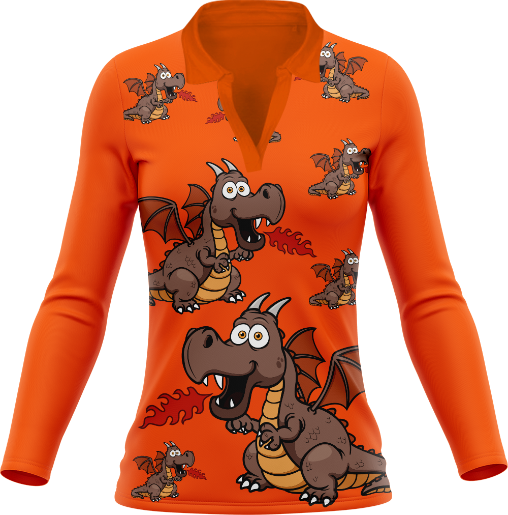 Dopey Dragon Women's Polo