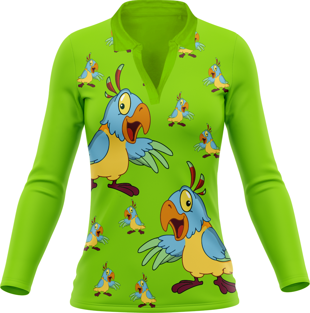 Psycho Parrot Women's Polo