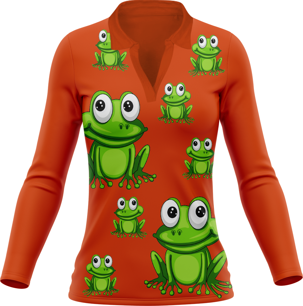 Freaky Frog Women's Polo