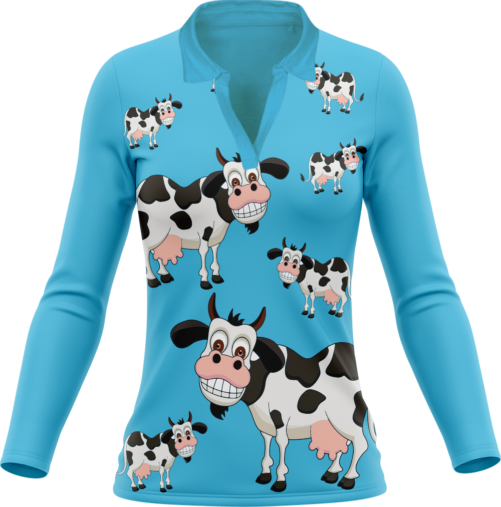 Fussy Cow Women's Polo