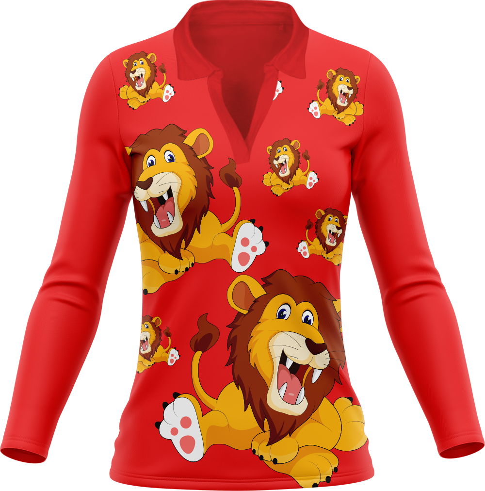 Leo Lion Women's Polo