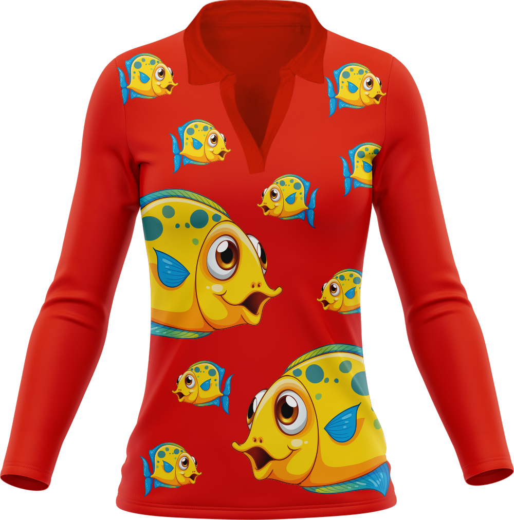 Fish out of water Women's Polo