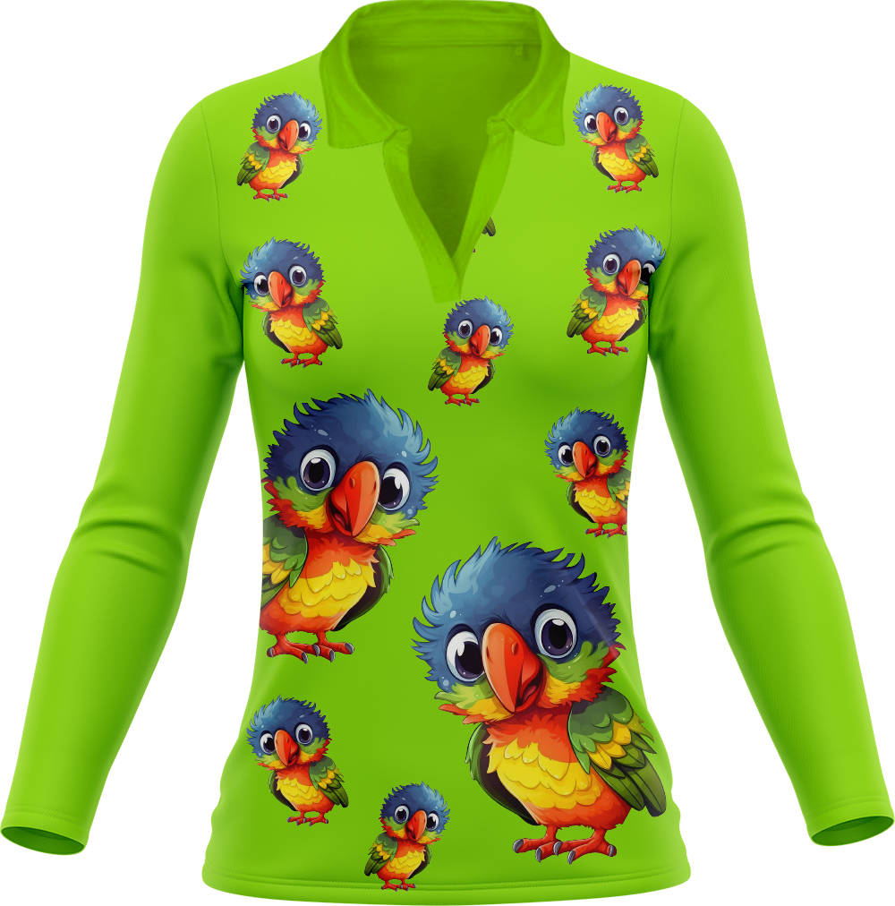 Rainbow Lorikeet Women's Polo