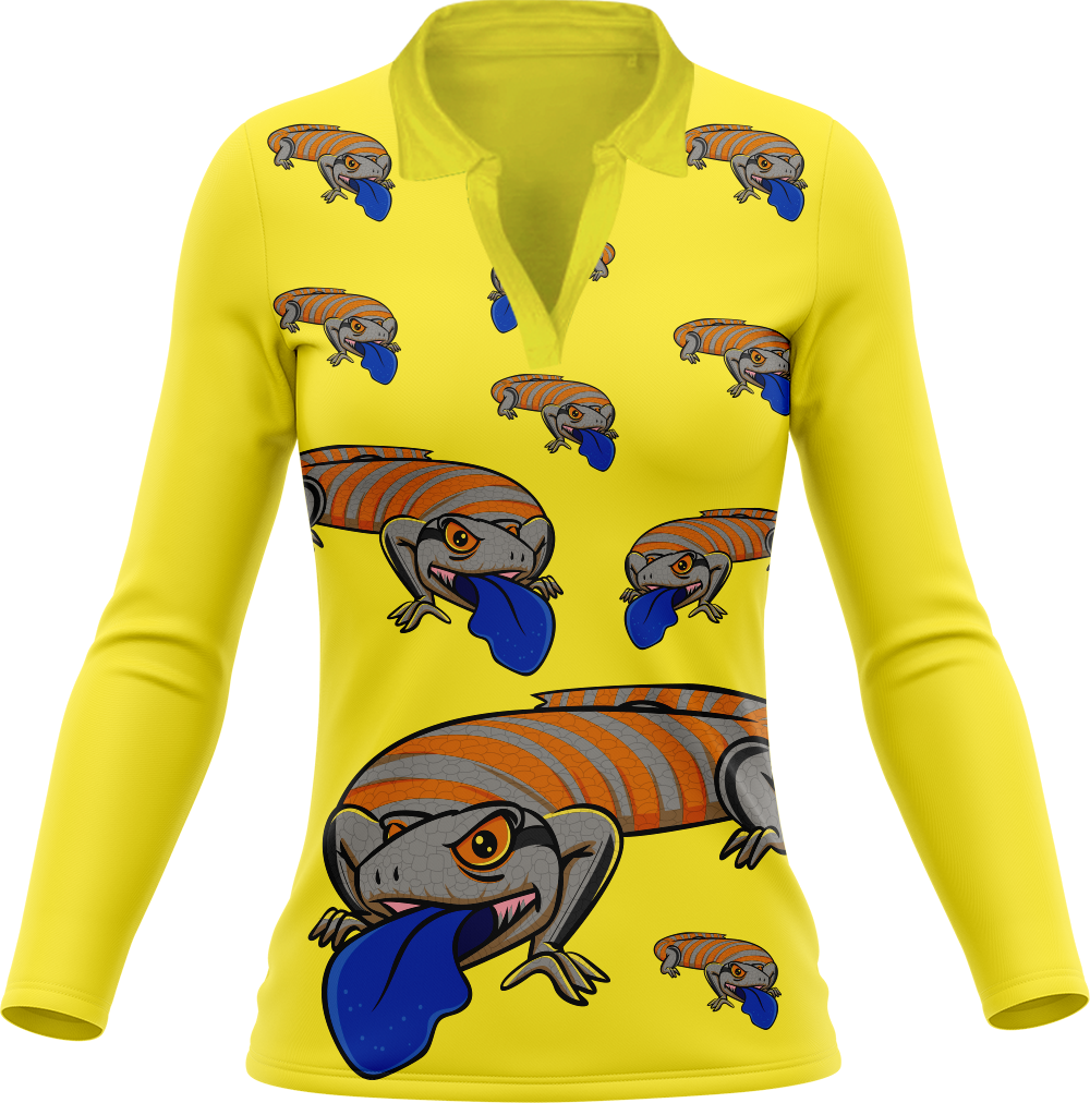 Bluey Lizard Women's Polo