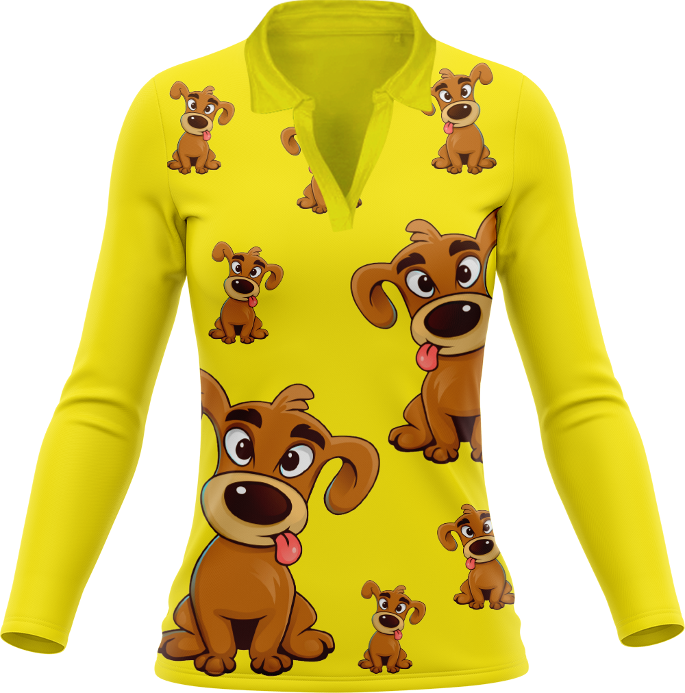 Goofy Woofy (Dog) Women's Polo