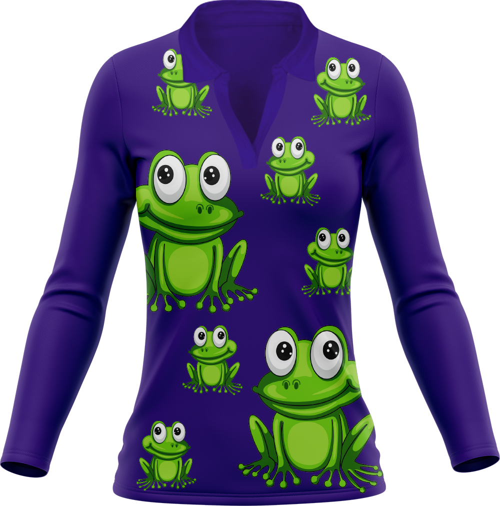 Freaky Frog Women's Polo
