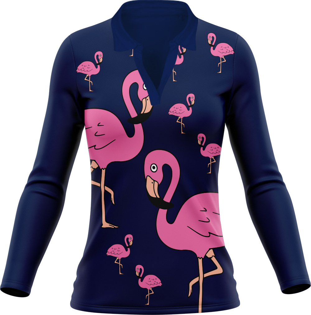 Flamingo Women's Polo