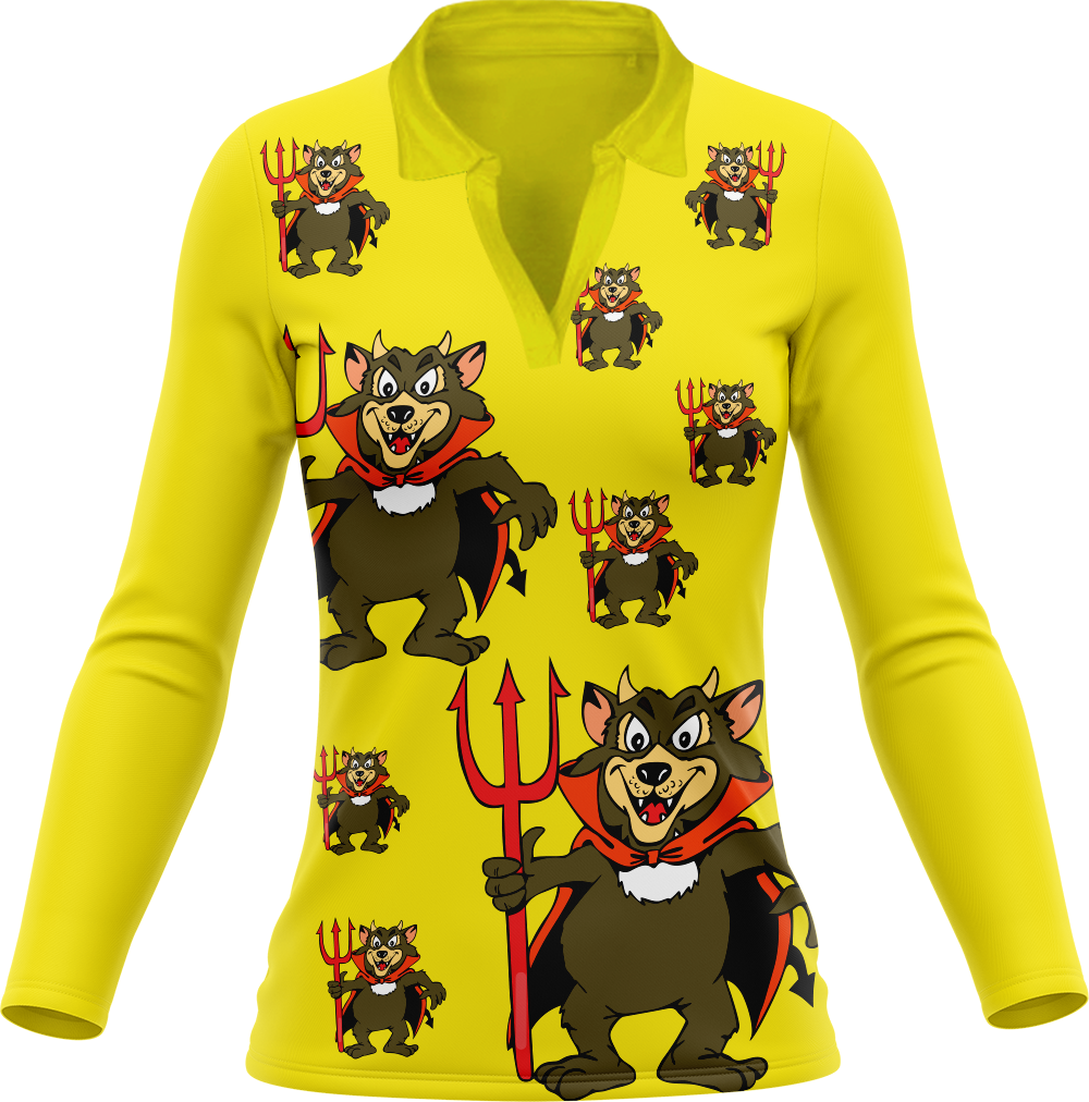 Devil Wears Fungear Women's Polo