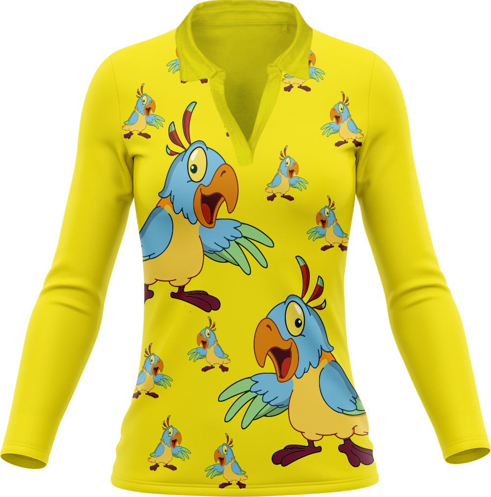 Psycho Parrot Women's Polo