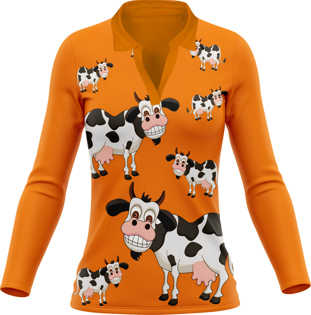 Fussy Cow Women's Polo