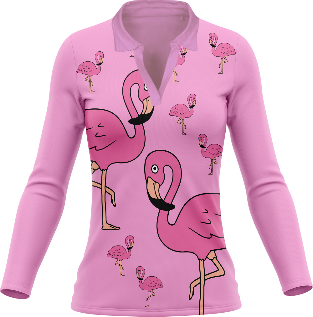 Flamingo Women's Polo