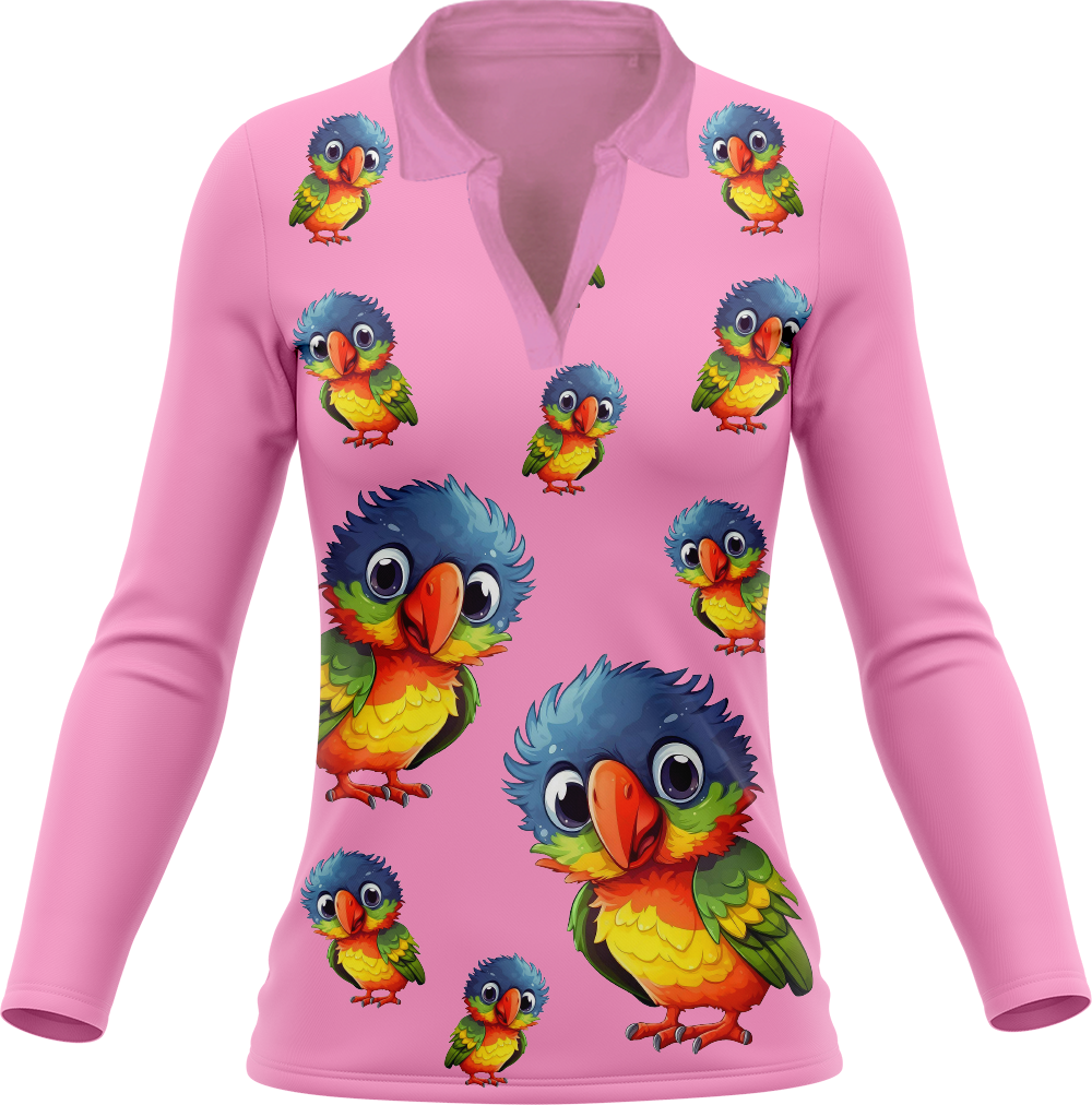 Rainbow Lorikeet Women's Polo
