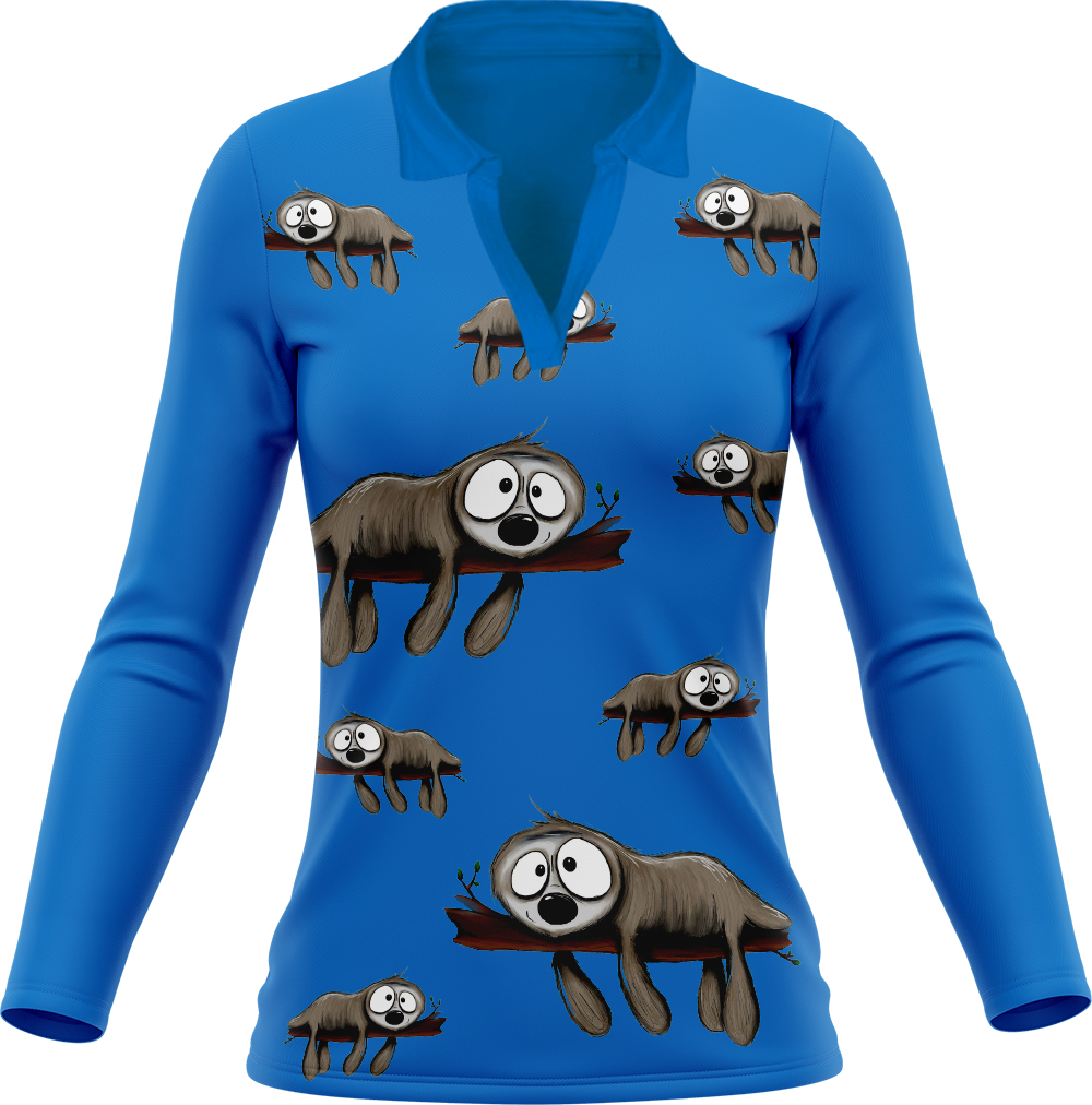 Snoozy Sloth Women's Polo