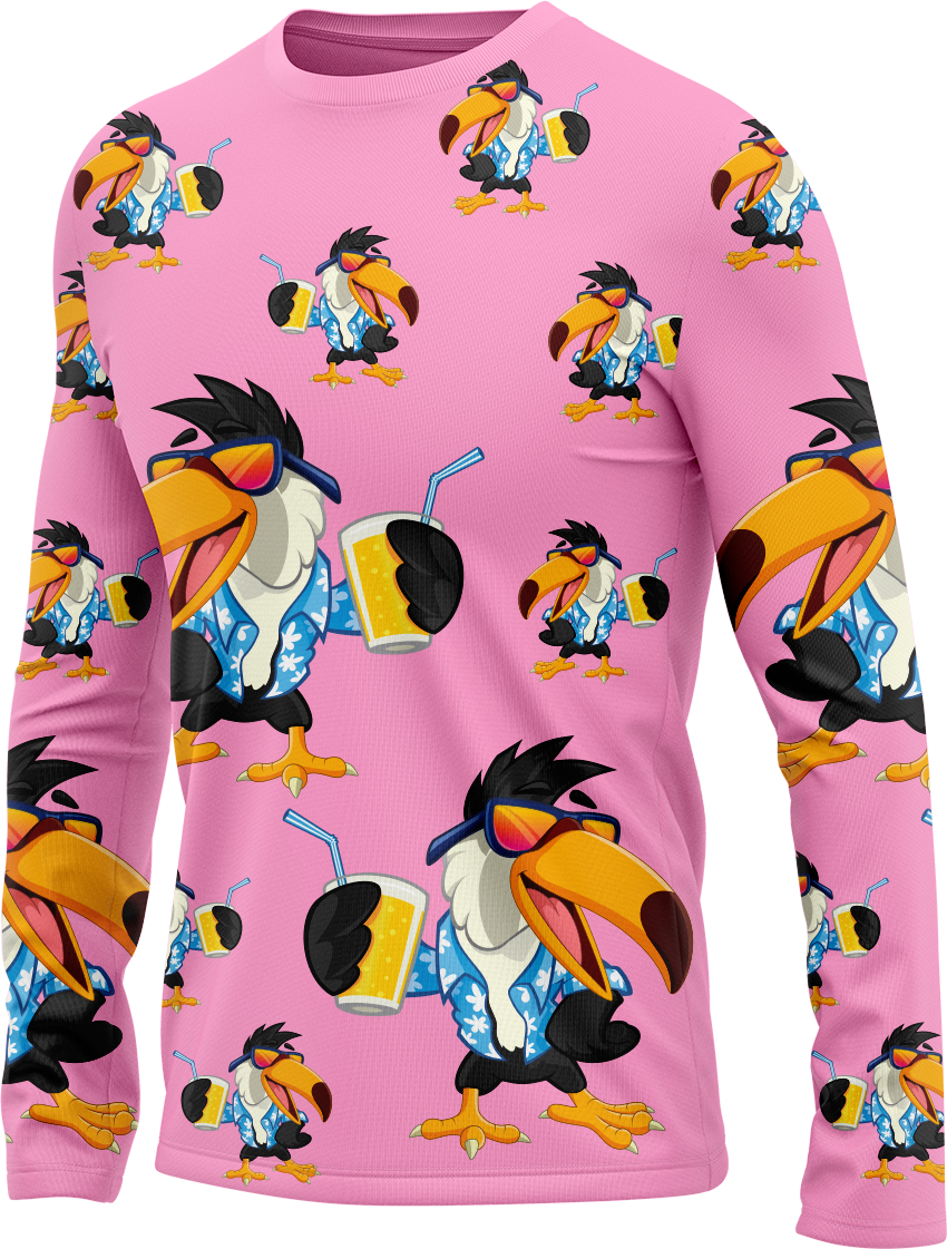 Trendy Toucan Rash Shirt Long Sleeve