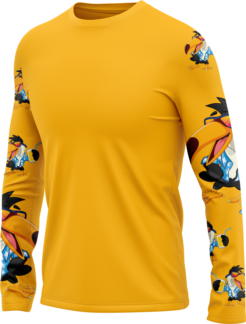 Trendy Toucan Rash Shirt Long Sleeve