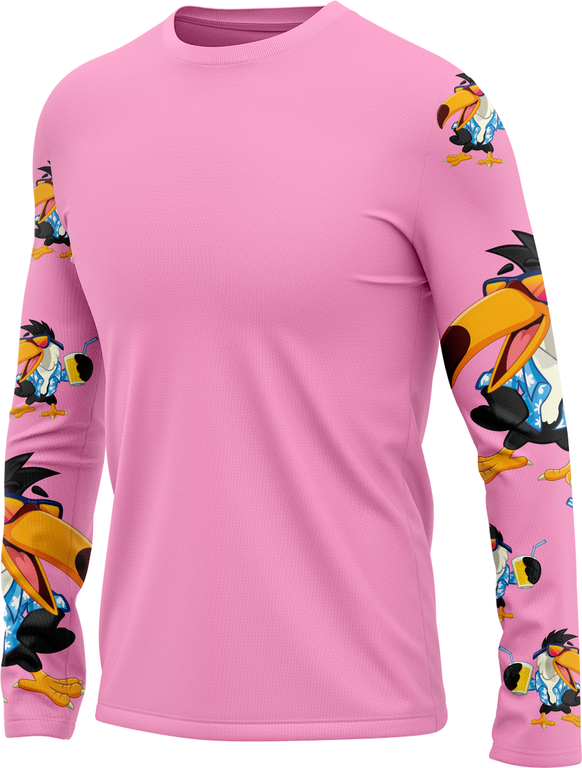 Trendy Toucan Rash Shirt Long Sleeve
