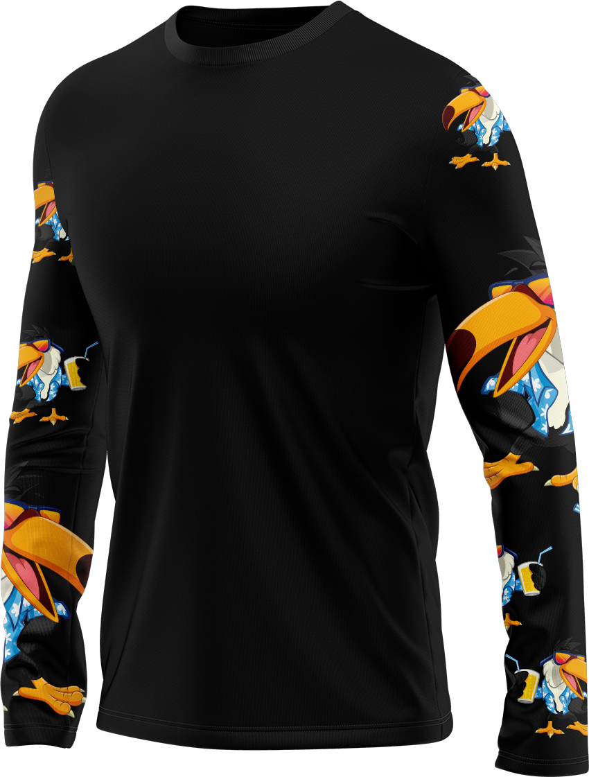 Trendy Toucan Rash Shirt Long Sleeve